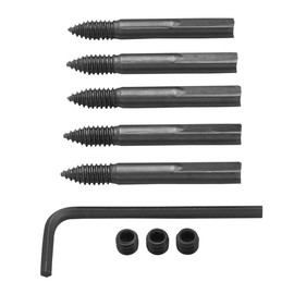 MILWAUKEE Electric Tool 48-25-6000 Standard Feed and Set Screw Accessory Set with 2-9/16" Diameter