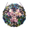 Chloe Lighting CH1P963BV20-GPN Emilia Tiffany-Glass Victorian Window Panel 20" Emilia