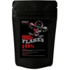 Ghost Pepper Chilli Flakes Naga Jolokia 100g bag With Clear