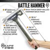 REAPR Battle Hammer – 15¾″ Fixed‑Head Hammer Axe with 3¼″