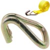 Heyous 4PCS Double J Hooks Heavy Duty Steel Ratchet Strapping