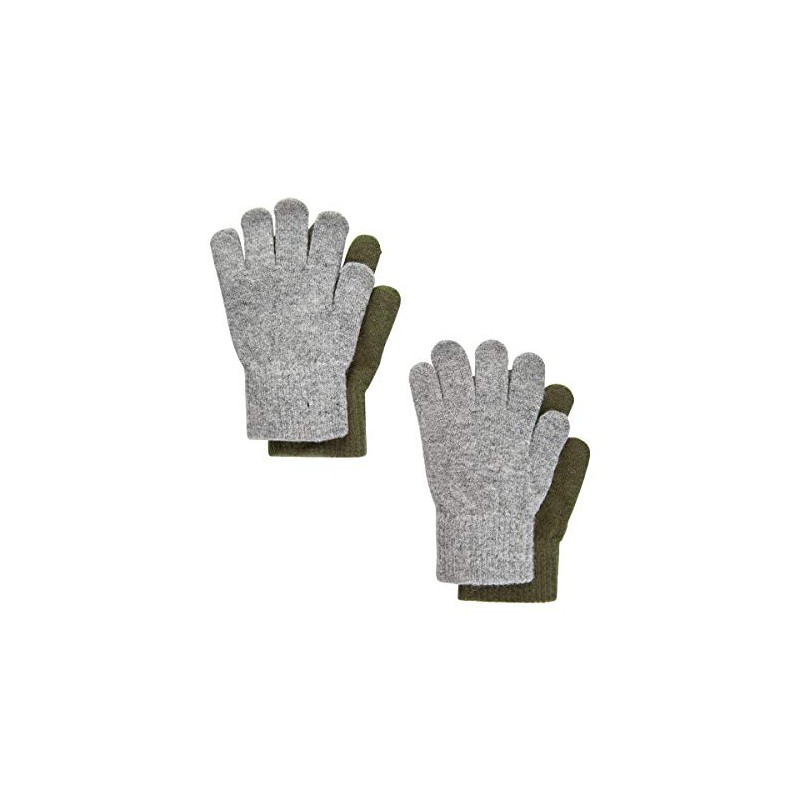 Celavi Unisex Baby Magic Gloves Finger Gloves, Military Olive