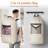 Lifewit 90L Large Laundry Backpack, Heavy Duty Laundry Bag with