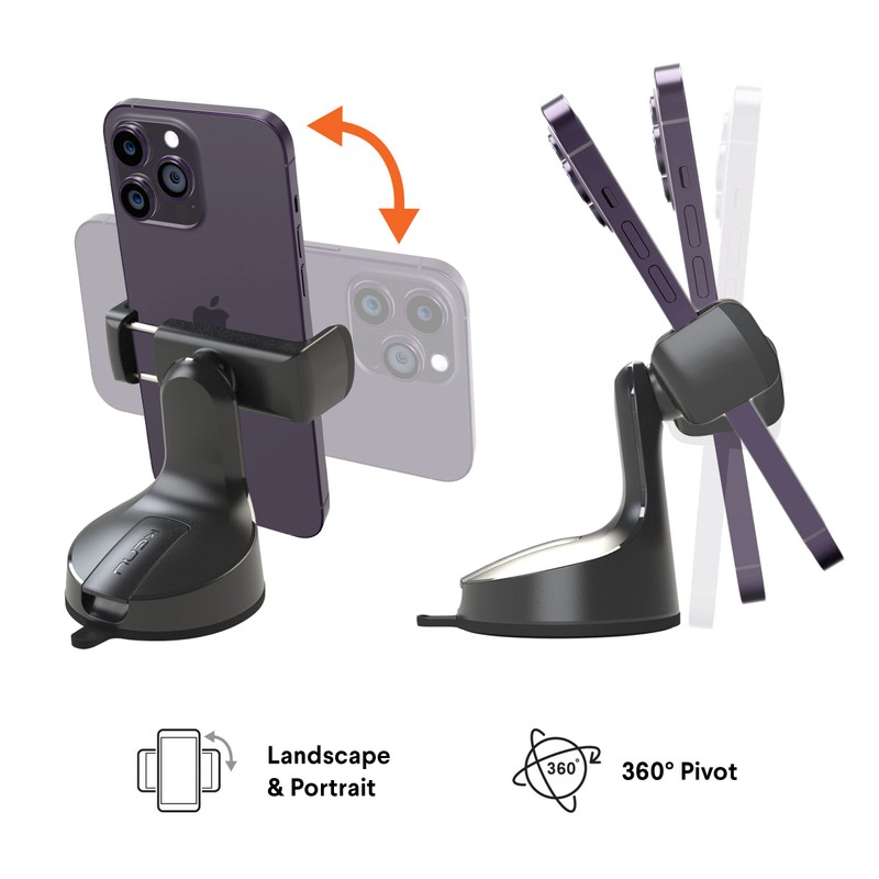 Kenu Support Voiture Autolock Airbase Ultra Black