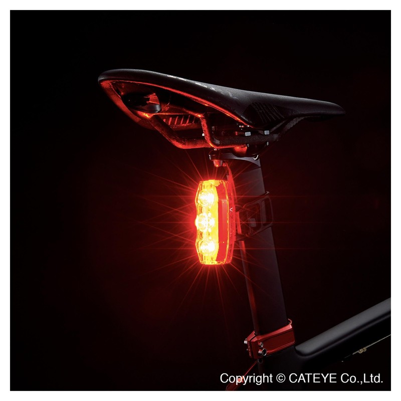 CATEYE AMPP 900 / VIZ 300 Bike Light Set: Powerful