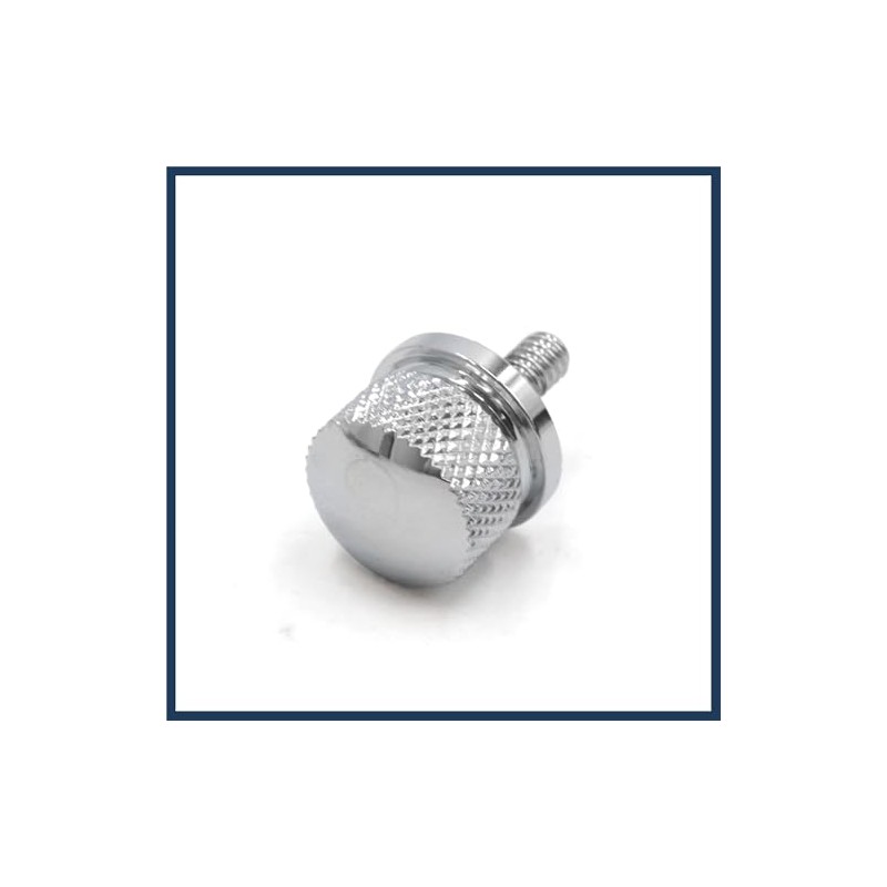 INFINAUTO Silver Tone Aluminium Alloy Motorcycle Mount Bolt Screw Cap