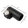Sarini 3PCS Outdoor Trekking Pole External Lock Buckle Aluminum Alloy