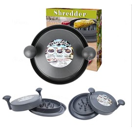 Chicken Shredder Tool Twist Chicken Breast Meat Vegetable Shredder With Rotating Knobs Ergonomic Design BPA Free Kitchen Gadget For Home and Party BBQ Shredder
