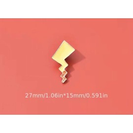 Pokémon Pikachu Tail Metal Pin CUTE NwT FREE SHIPPING BUY MORE SAVE MORE