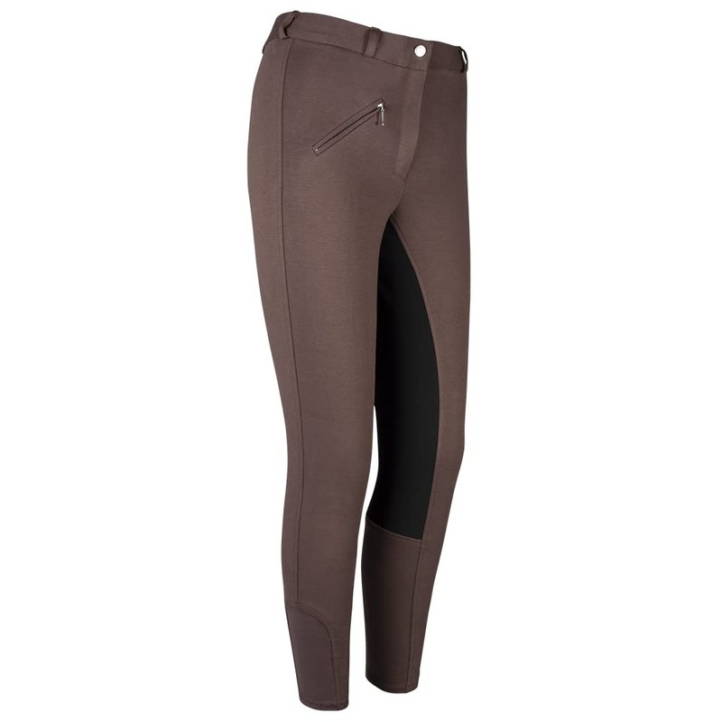 PFIFF Thea Pantaloni da Equitazione con Rinforzo Integrale, Pantaloni da