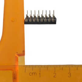 Black DIP Switch 5 Pcs 2.54mm Pitch Industrial Switches Black Slide Switch,Mountable Toggle Switch Circuit,for Circuit Breadboards PCB