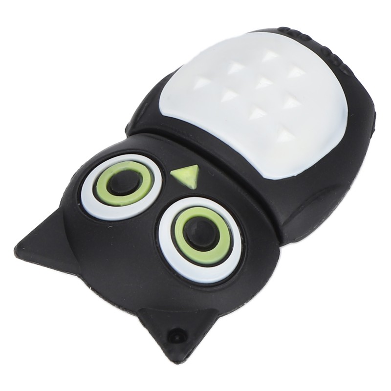Cartoon U Disk Black Owl Appearance High Speed Bulk Storage