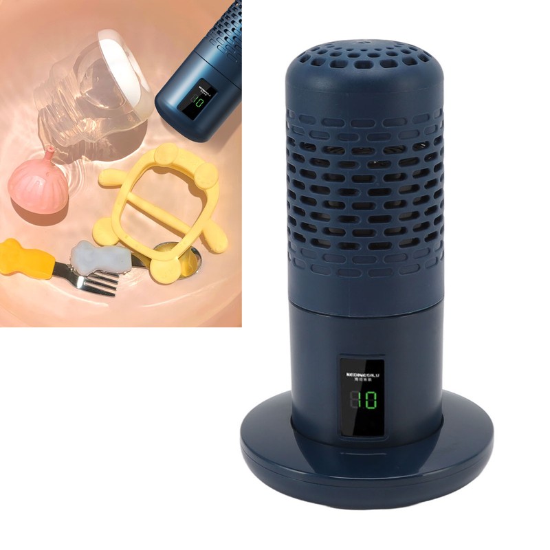 Fruit Washing Machine Digital Display Light Weight Vegetable Cleaner Purifier