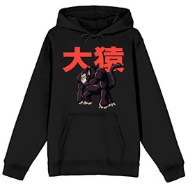 Bioworld Dragon Ball Z Great Ape Men's Black Sweatshirt-XS