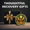Leafence Phoenix Recovery Coin with Serenity Prayer Commemorative Addiction Recovery