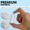 20 Roller Shutter Stops White 40 mm for Roller Shutter