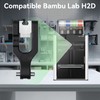 3Pcs H2D Filament Cutter 3D Printer Tool Head Scraper Stainless