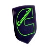 N/A GRILLE EMBLEM fits RAM DIESEL 2006-2010 Black/Lime Green Outline
