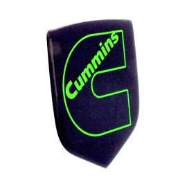 N/A GRILLE EMBLEM fits RAM DIESEL  2006-2010   Black/Lime Green Outline