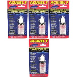 Acurel F Water Clarifier 1.06 fl.oz 25ml, Pack of 4
