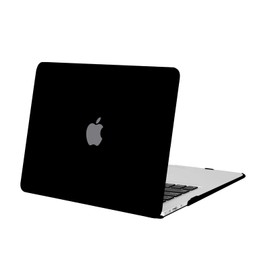 MOSISO Compatible with MacBook Air 13 inch Case Older Version (Models: A1466/A1369, 2010-2017 Release), Protective Plastic Hard Shell Cover Case, Black