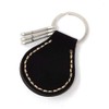 H.N.Z nskh-003a Key Chain Suede Concho Turquoise Native American Keychain