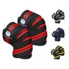 Fit Active Sports Rodilleras (par) para levantamiento de pesas, levantamiento