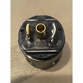 Hubbell Qty. 1 Hubbell 7594V Midget Twist-Lock Valise Dead Front Plug 3 - Wire 15A 125V