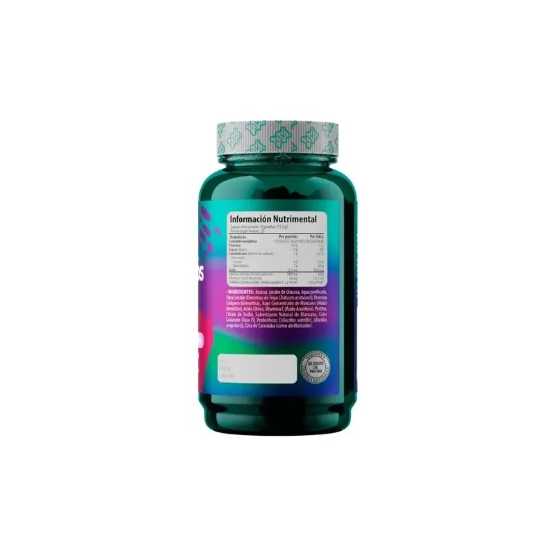 Gomitas Probióticos Solanum Vitamina Sabor Manzana 100 Unidades