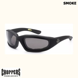 Choppers 3 Pairs Choppers Padded Foam Sunglasses 3 Pack Wind Resistant Motorcycle Glasses