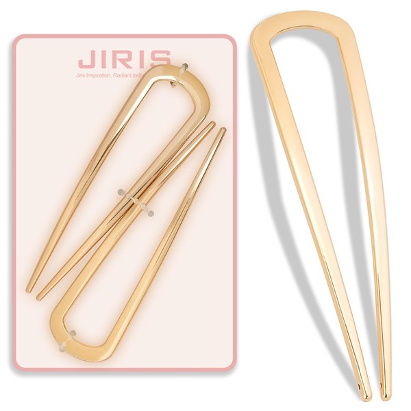 JIRIS 2PCS 5.5Inch French Hair Pins Large U-Shaped Pins for