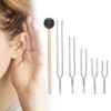 128Hz256Hz512Hz1024Hz2048HZ Aluminum Alloy Tuning Fork Sound Healing Therapy Tool Set