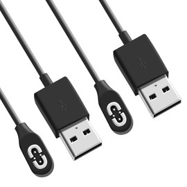 MQDITH Charging Cable Compatible with AfterShokz OpenSwim Pro, USB Charger Cord Replacement Compatible with Shokz Open Swim Pro/S710 Headphones [2 PCS]