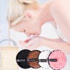 4 Stück Mikrofaser Abschminktücher Cotton Pads, mit Waschbarem Wäschesack,Organische Make-Up-Entferner-BaumwollschwäMme,