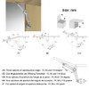 2 Pcs Qrity Cabinet Cupborad Furniture Door Lift Stay Support