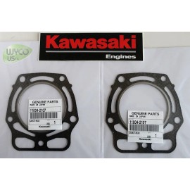 Kawasaki (2) OEM KAWASAKI HEAD GASKETS FOR JOHN DEERE 425 & 445 TRACTORS W/ FD620D, 11C7