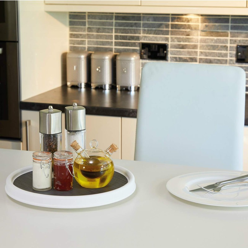 Copco Basics Rotating Tray, Kitchen and Shelf Organiser, Large, 30