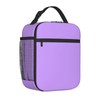 wyehjut Light Purple Lunch Box Insulated Lunch Bag for Teens