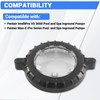 SZQBZMJ 17307-0111S Trap Cover Assembly with O-Ring Compatible with Pentair