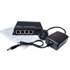 JM-Byte Unmanaged Fiber Media Converter, Ethernet Switch, 4 × 10/100/1000Mbps