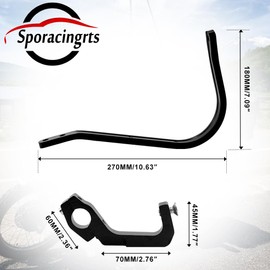Sporacingrts CT125 (JA55/JA65) 2020-2023 Year Model Aluminum Hand Guard Black - Designed Specifically for Genuine Handlebars and Specialized Handlebars - High Rigidity Protection Off-Road Hunter Cub