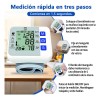 Pulsovital Tensiómetro De Muñeca Portátil Para Uso Doméstico Con Voz
