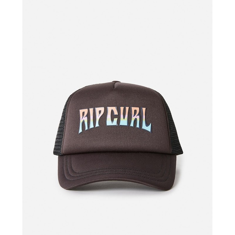 RIP CURL Kids Mixed Curved Visor Trucker Cap Adjustable Snapback,