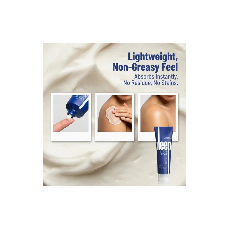 Crema Deep Blue Rub Doterra 120 Ml Con Aroma Mentolado
