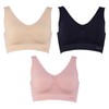 Genie Intensive Bra, 3 Pieces, Wireless Bra, Night Bra, Sports
