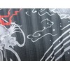Kyoyu Japanese Merchandise Silk Folding Fan, Bag Included