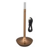 Cordless Table Lamp Innovative Candle Shape 3 Levels Brightness Dimmable