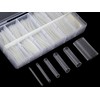 Ginsco 324 Pcs 6 Size φ1.5/2.5/3/5/6/10mm Clear Heat Shrink Tubing