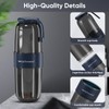 Westwood Travel Toothbrush Case Travel Toothbrush Holder with Cup, Large