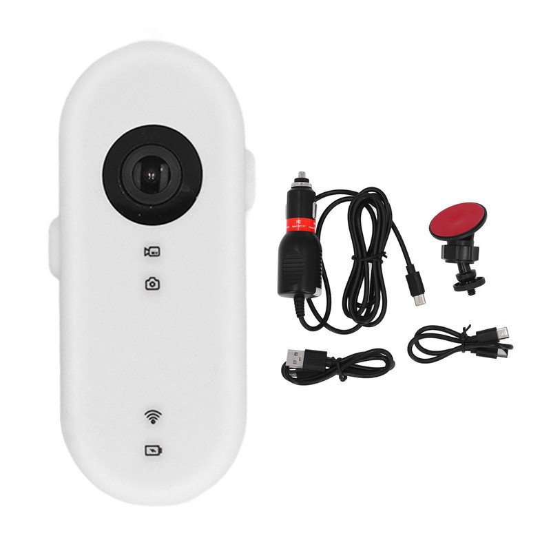 Tonysa WiFi 1080P HD-Weitwinkel-Actionkamera, Loop-, Kleine Tragbare Dashcam für Radfahren,